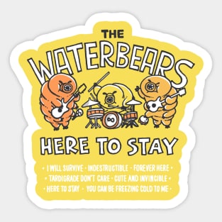 The Waterbears Sticker